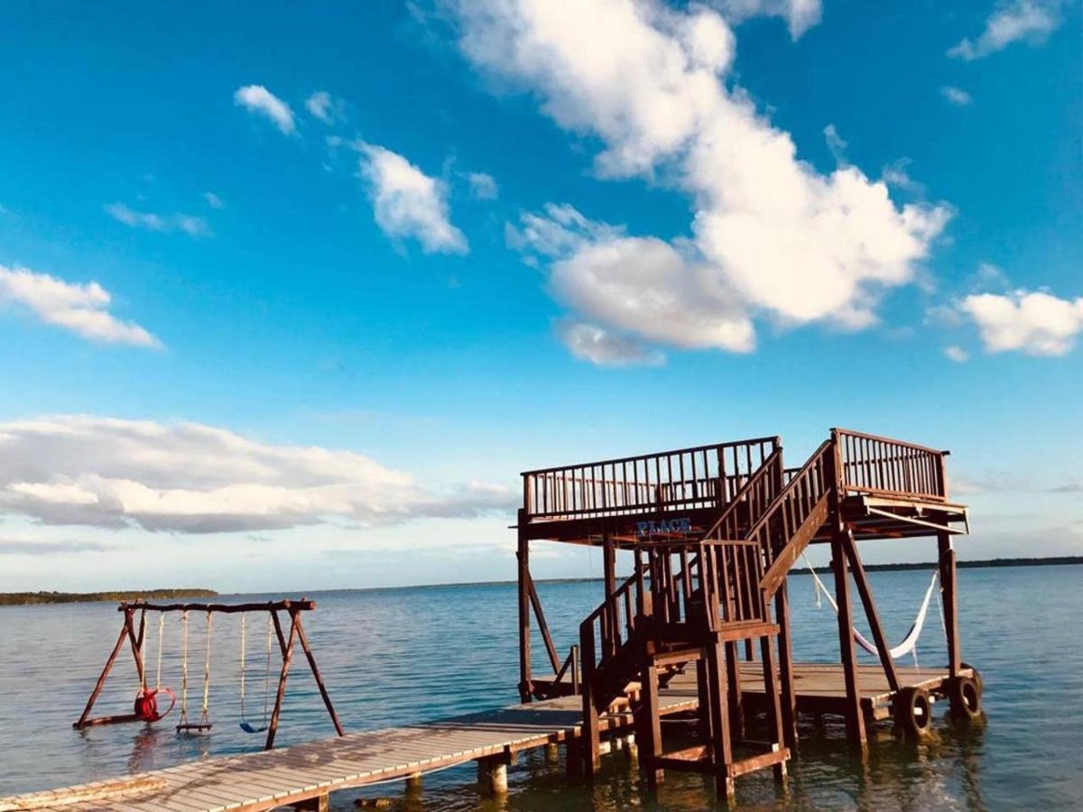 Coras Place Bacalar Lagoon Front Ngoại thất bức ảnh