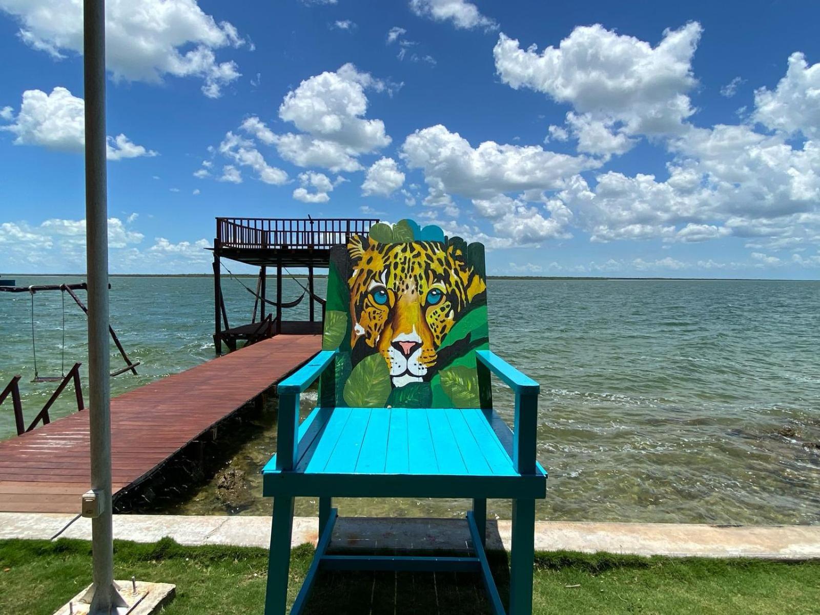 Coras Place Bacalar Lagoon Front Ngoại thất bức ảnh